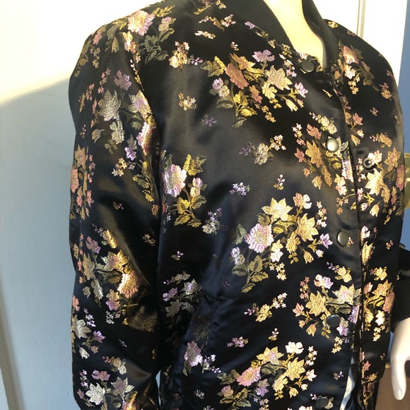Floral Bomber Jacket - Picture 7 of 7